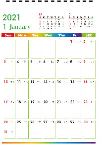 CD26G三角桌曆